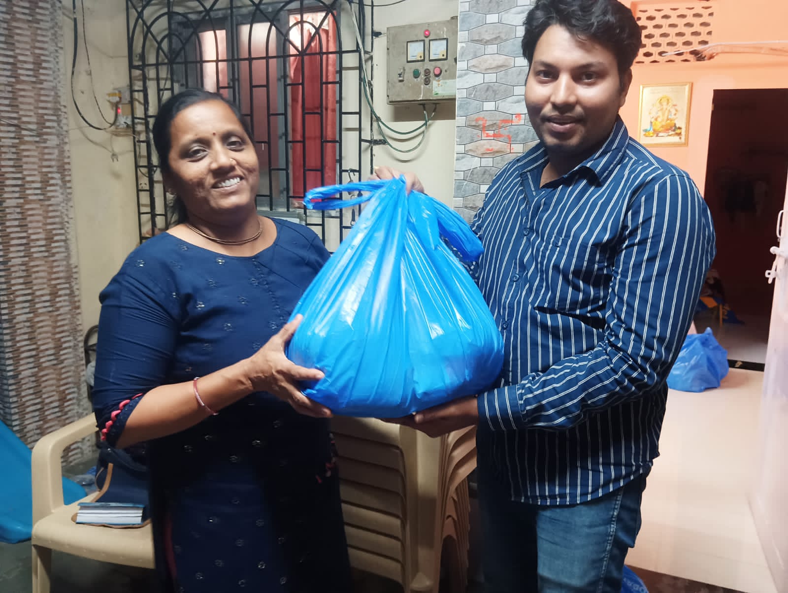 Supporting Lives: Grocery Distribution Drive by MY KARMA FOUNDATION